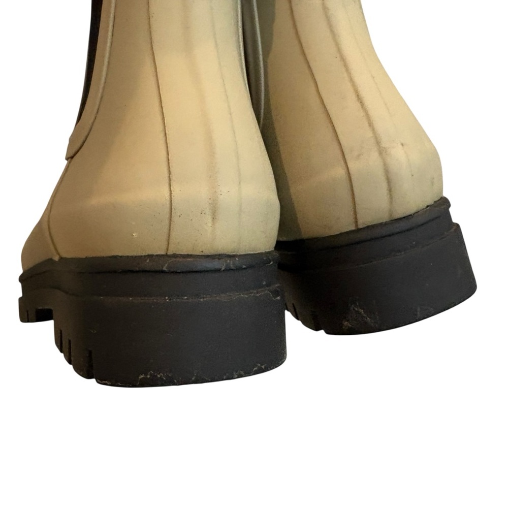 Everlane The Rain Boot Chelsea Chunky Rubber Ankle Rain Boots Sustainable, Sz 6 - Picture 11 of 14